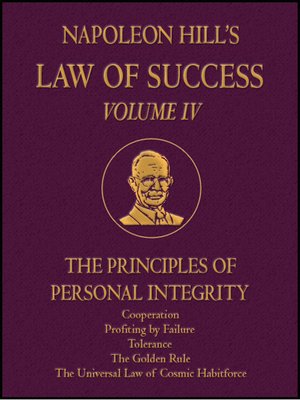 cover image of Law of Success Volume IV